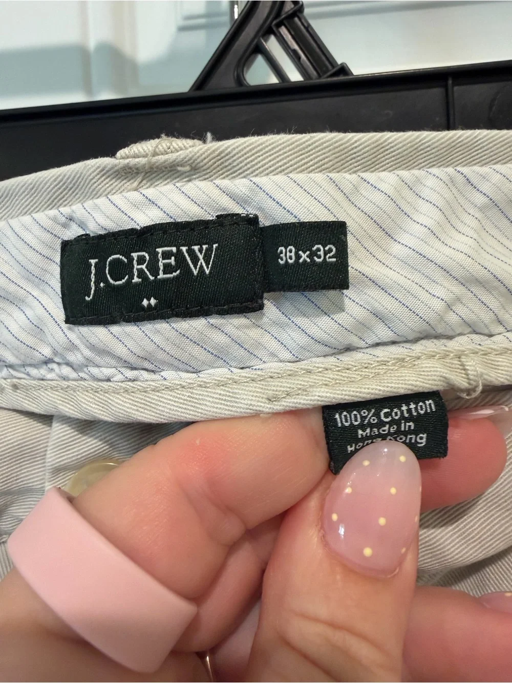 J. Crew Light Beige Chino Pants